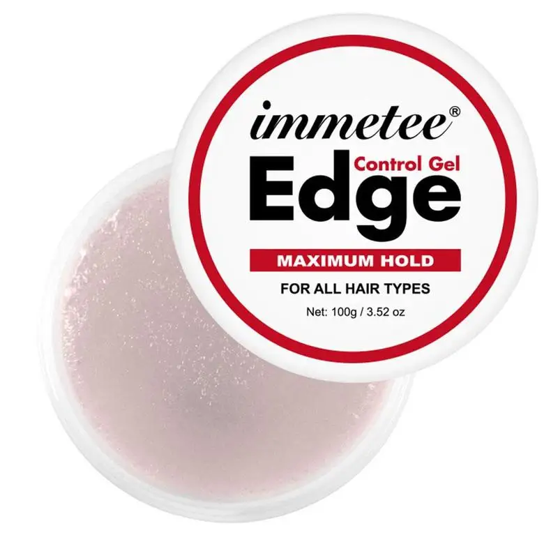 Description Picture 4 of itemControl Cream Gel Hair Super Sleek Max Control Gel Edge Oil Lasting Wax Hold Waterproof Black Long Hairstyle Gel Cheveux