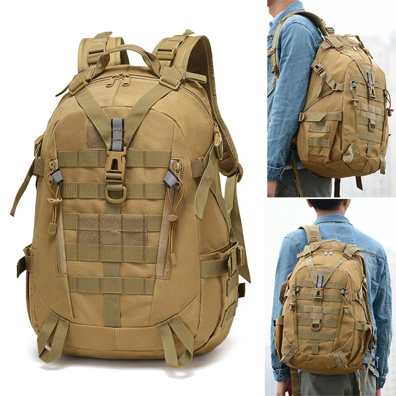 Sac à Dos De Pêche Grande Capacité – Tactique Et Robuste Pour Camping Aventure