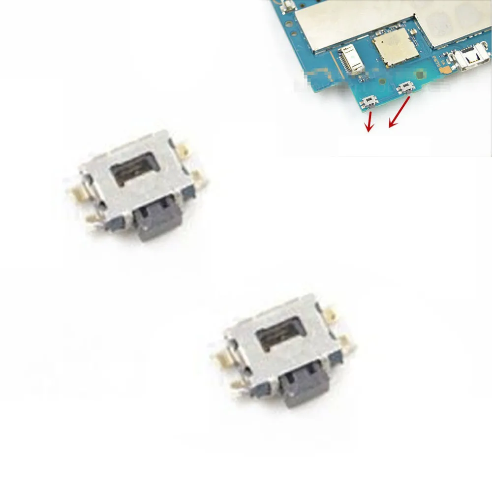 2 Units Volume Switch Button For Sony Playstation Ps Vita 1000 2000 Console Spares