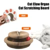 Pet Toy Organ Cat Scratch Board Strong Magnetic Design Foldable Decompression Cats Sharpening Claw Corrugated Scratching Board