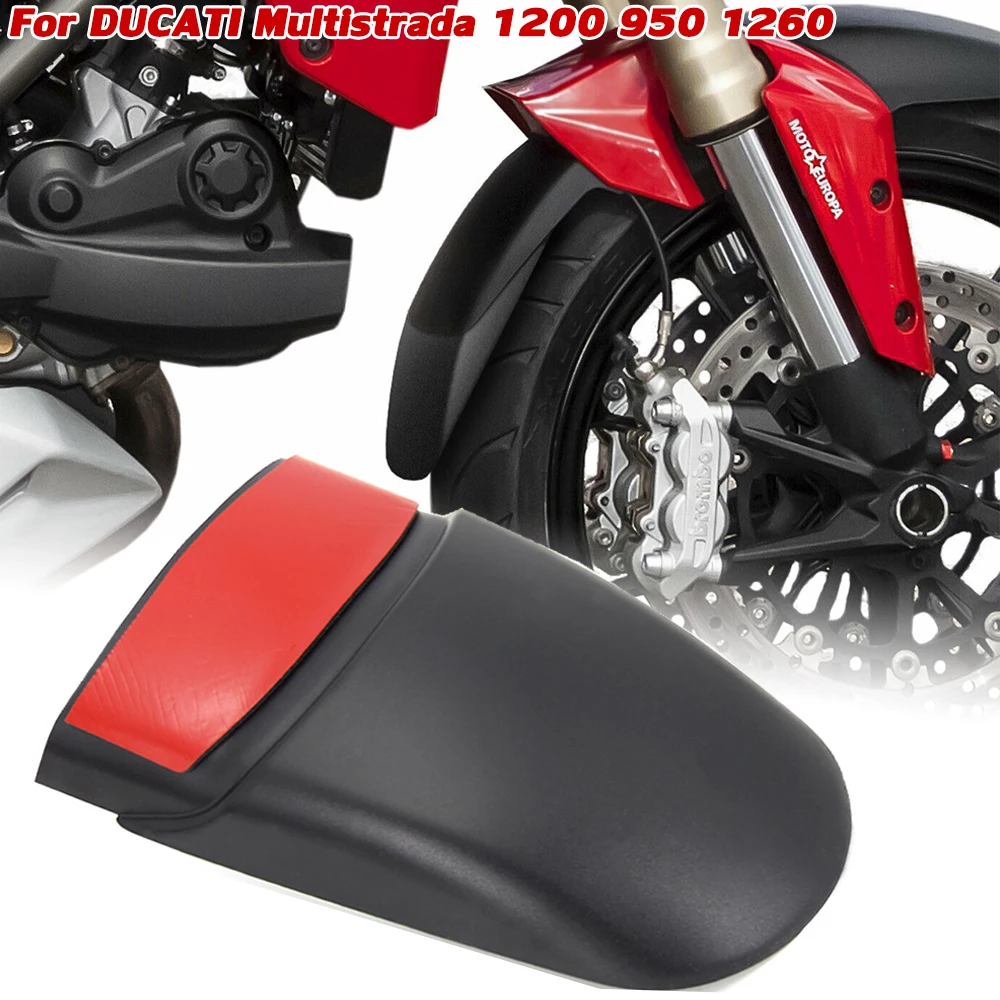 For Ducati Multistrada 1200 Enduro 950 16-2021 2020 Diavel 1260 Front Fender Mudguard Extender Extension Motorcycle Accessories
