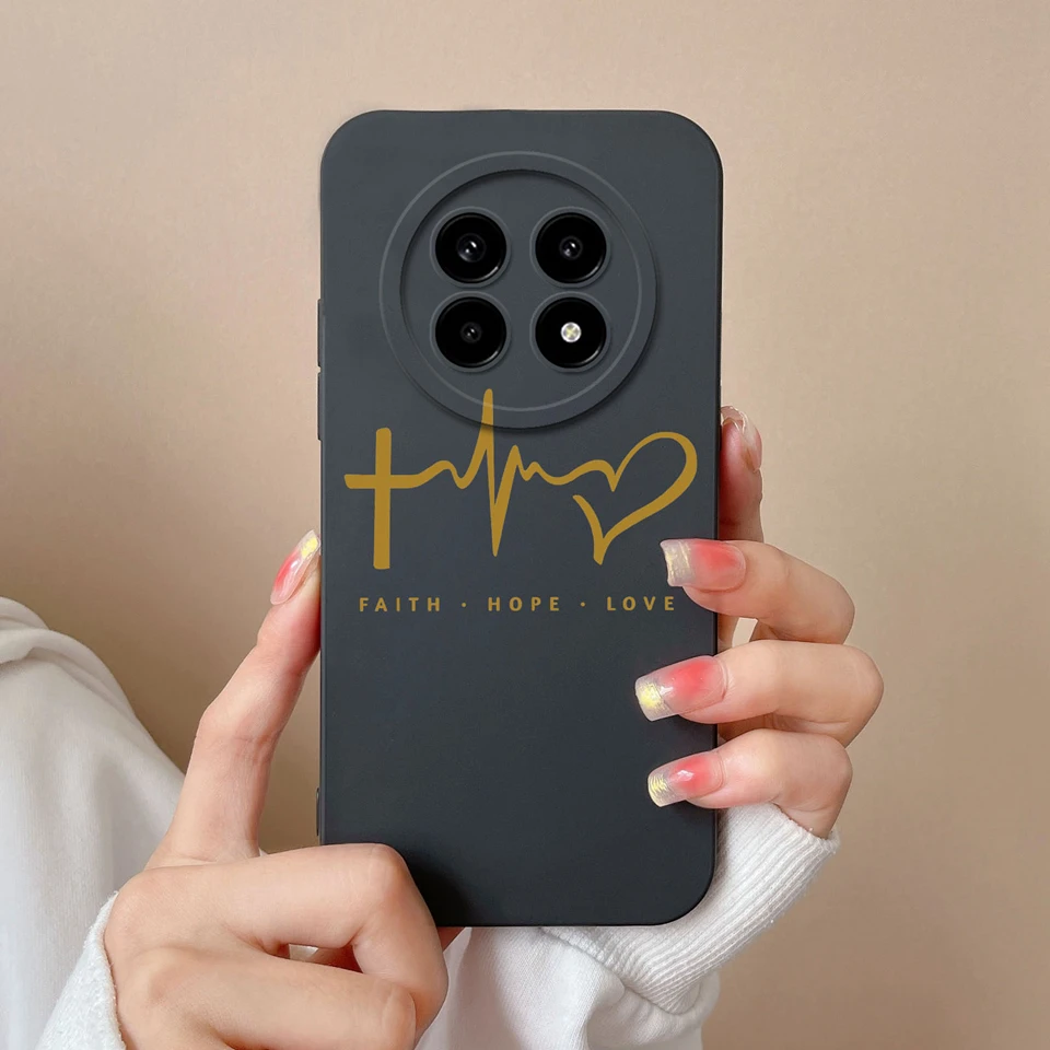 Love Heart Durable Non-Slip Protective Soft Back Cover