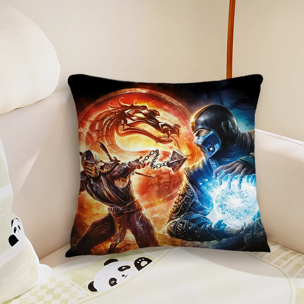 Federa Per Cuscino Con Videogiochi, 45x45 Cm, In Flanella Morbida, Decorazione Camera Ragazzi, Solo Copertina (senza Imbottitura)