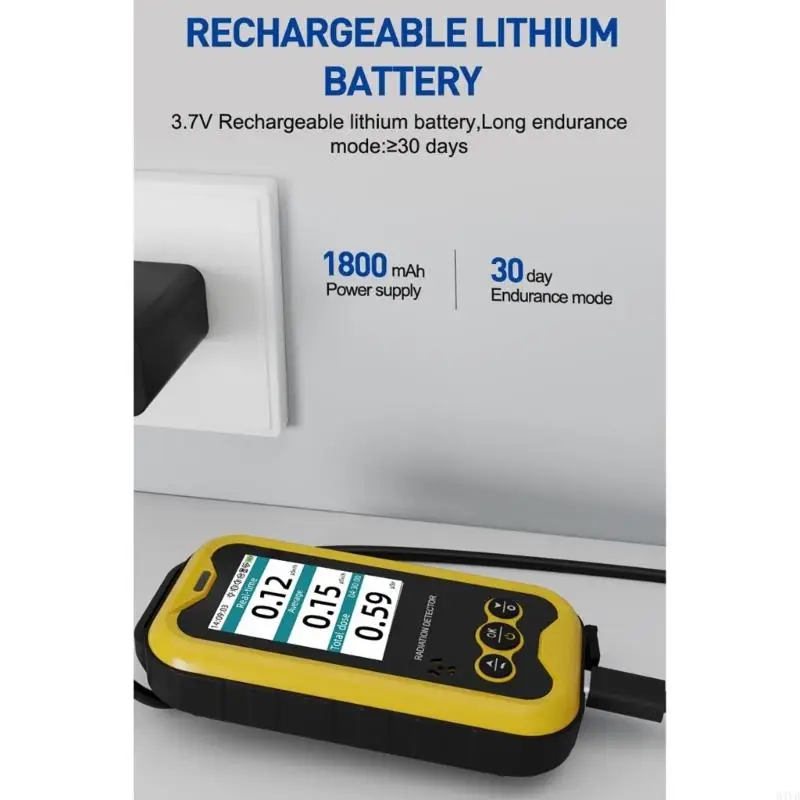 정밀 방사선 측정 장치 방사성 스크리닝에 적합한 경량 설계 가이거 계수기 M4YD