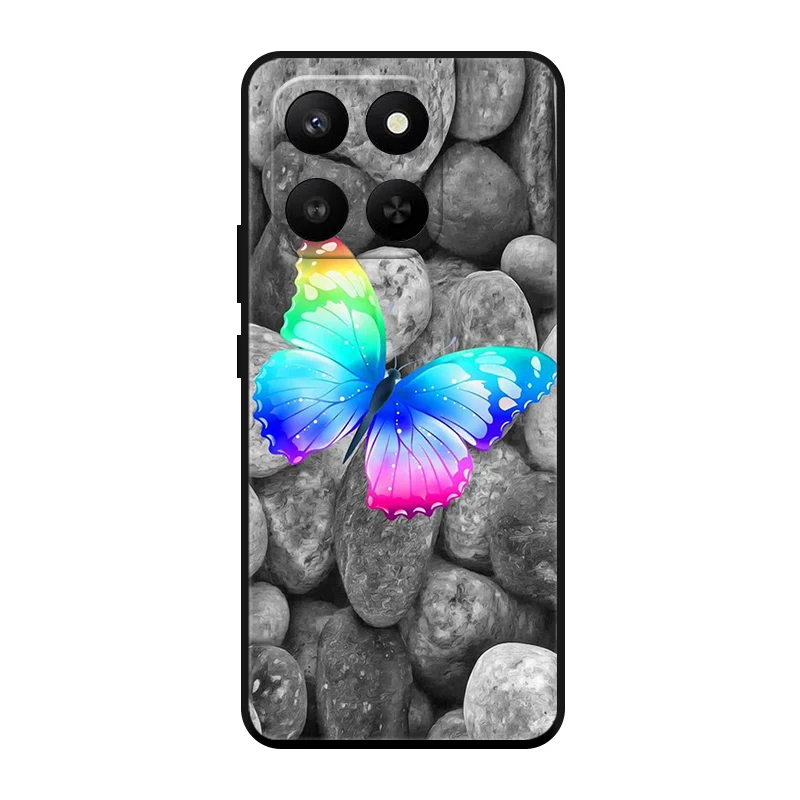 Elegant Black Matte Slim TPU Phone Case - Stylish and Protective Shell