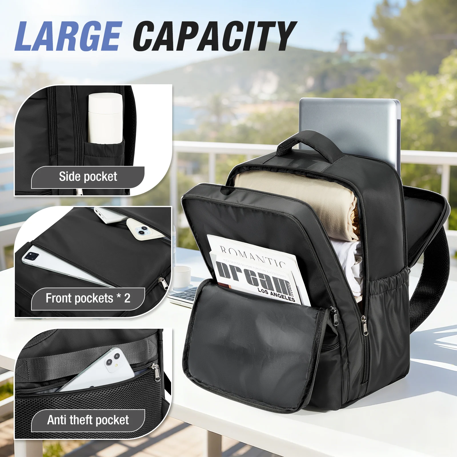 Travel Backpack Ryanair Size Image 4
