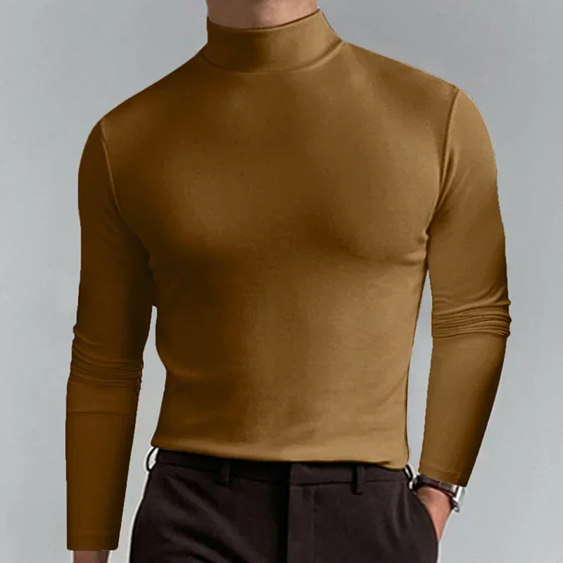 

Autumn Winter Fashion Harajuku Kawaii Chic T-shirts Man Solid Sport Casual Long Sleeve Ropa Hombre All Match Tops Male Clothes