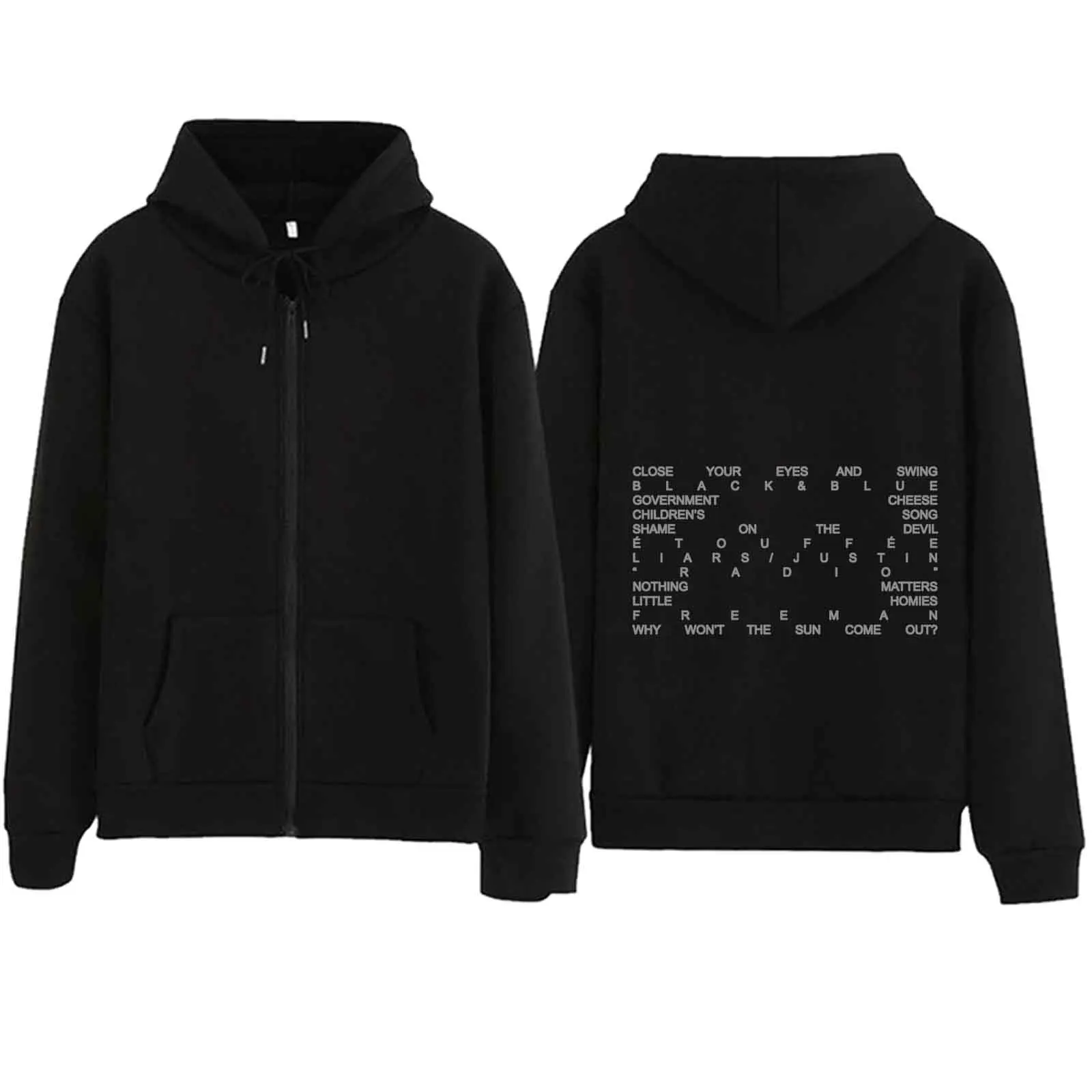 

Vince Staples Dark Times 2024 Zipper Hoodie Harajuku Pullover Tops Streetwear Music Fans Gift V-Neck Sweatshirts Printing Casual