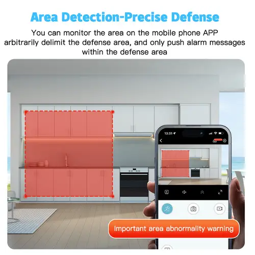 SZSINOCAM 3MP Mini Camera WiFi Wireless Monitoring Security Protection Remote Monitor Camcorders Video Surveillance Smart Home - Image 6