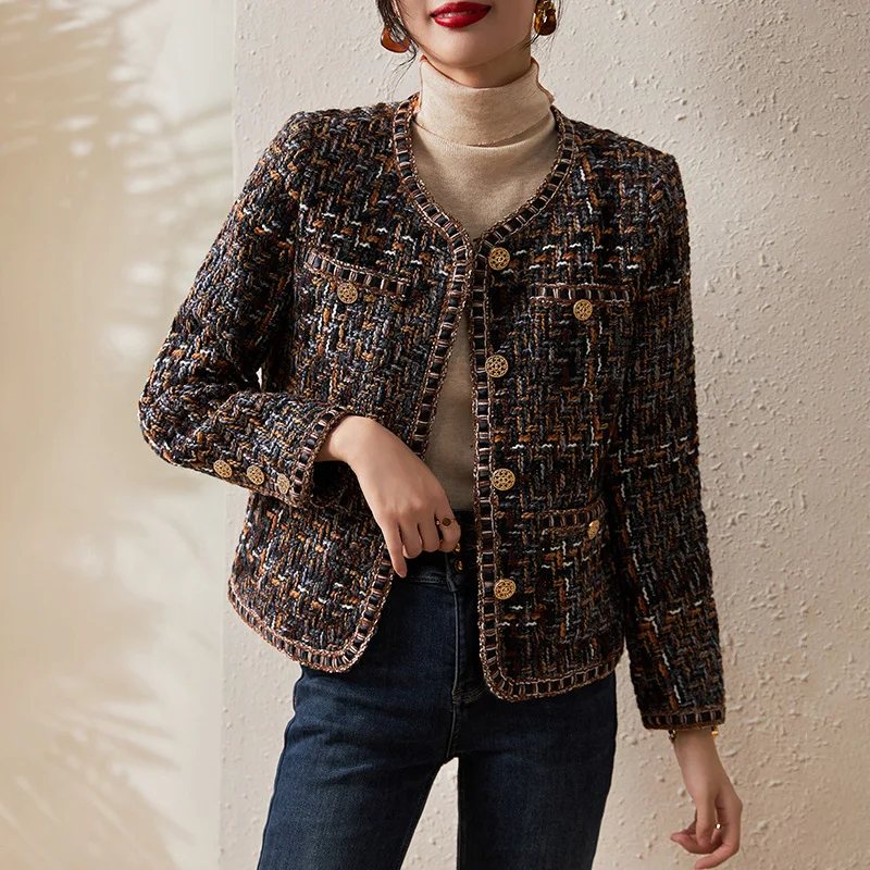 Veste Tweed Vintage Caldène - Laine - Taille 38/40 Femme - Chasse/Hunting