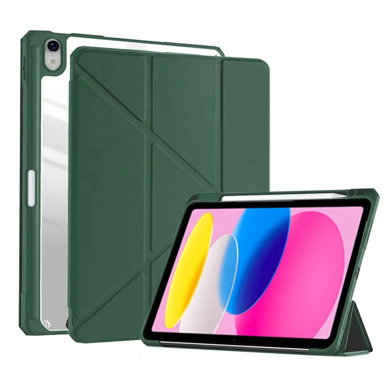 Smart Tablet Case with Pen Holder for Apple iPad 11th Generation