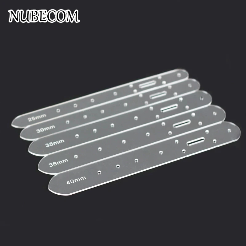 Leather Belt Hole Punch Positioning Tools Plastic Leather