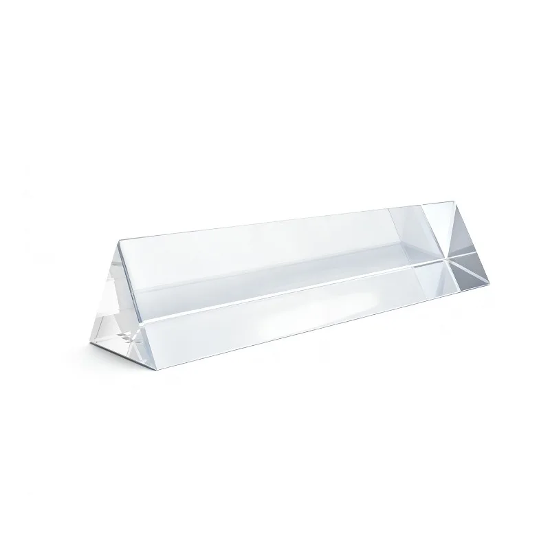 광학 삼각 프리즘 굴절기 광 분할 프리즘 K9 재질 무지개 만들기 도구 물리학 광학 실험 초등 교육용