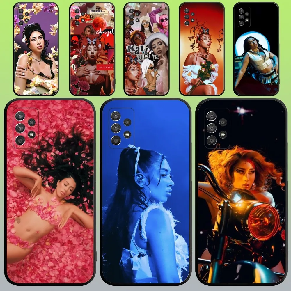 Чехол для телефона Singer Kali uchi для Samsung Galaxy A20,A21s,A22,A31,A32,A52,A53,A72,73,A80,A91, мягкий черный Чехол