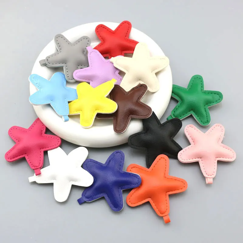 10PCS/lot New Star Tassel Leather Suede Tassels Trim Phone Tassels For DIY Craft Pendant Jewelry Sewing Garment Bags Accessories