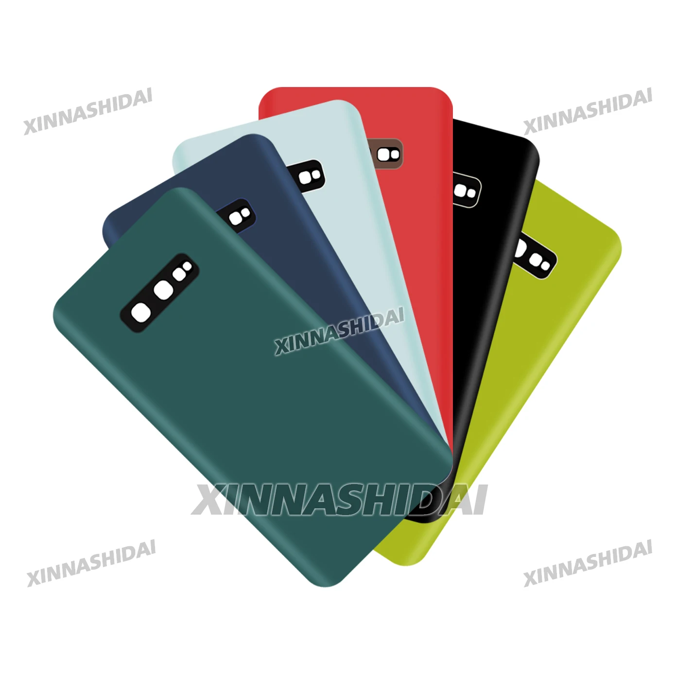 삼성 갤럭시 S10e S10E SM-G970F/DS 배터리 커버 후면 도어 패널 하우징 케이스 카메라 렌즈 교체