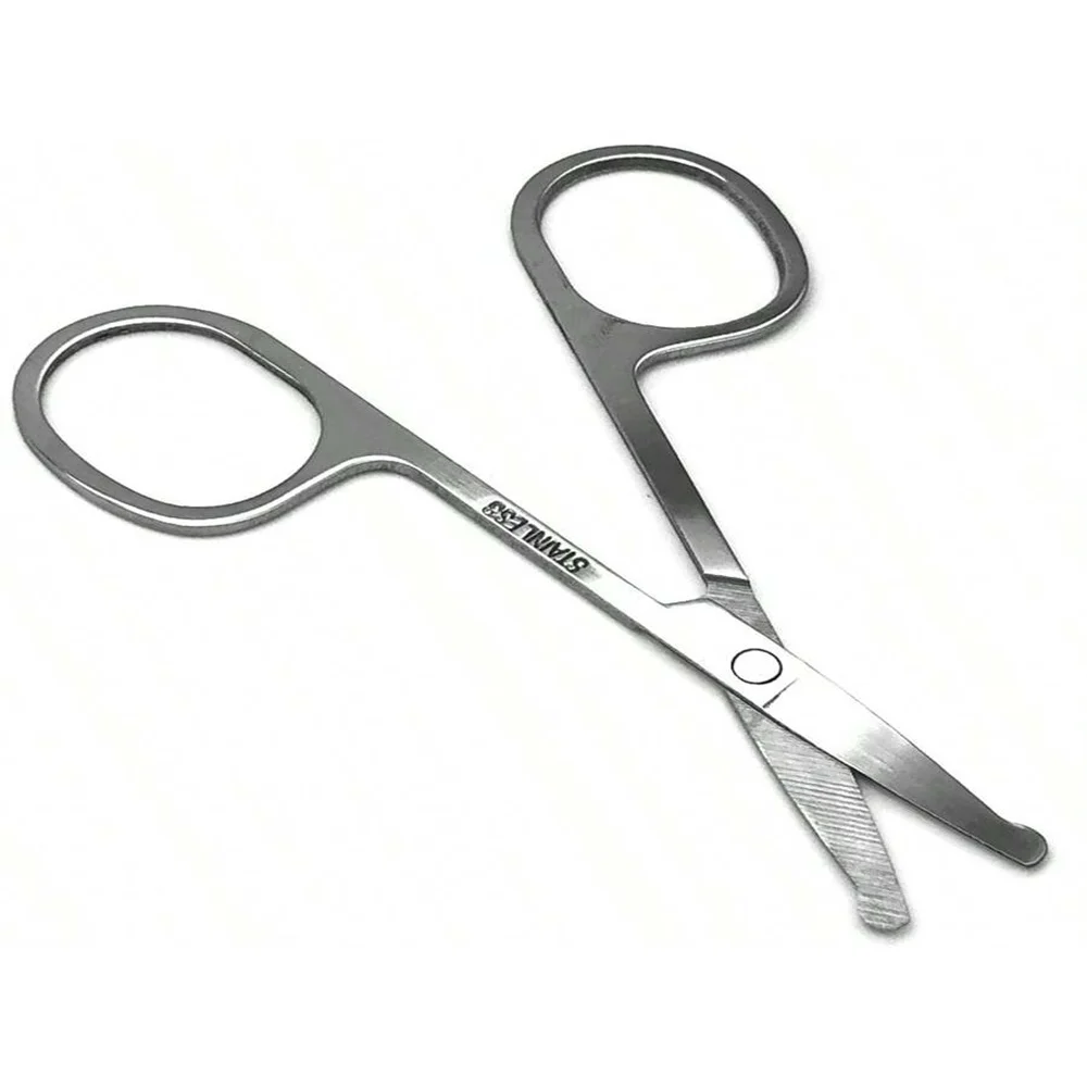 Eyebrow Scissor Eyelash Trimmer Nails Eyebrow Nose Hair Eyelash Cuticle Trimmer Manicure Scissor Stainless Makeup Beauty eyebrow scissors