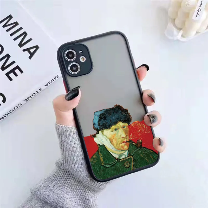 Van Gogh Art Oil Painting Shockproof Phone Case Cover