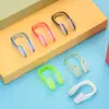 4Pcs Silicone Swimming Nose Clip Earplug Earplugs Suit Waterproof Swim Earplugs Small Size for Adult Children Soft Nose Clip 2