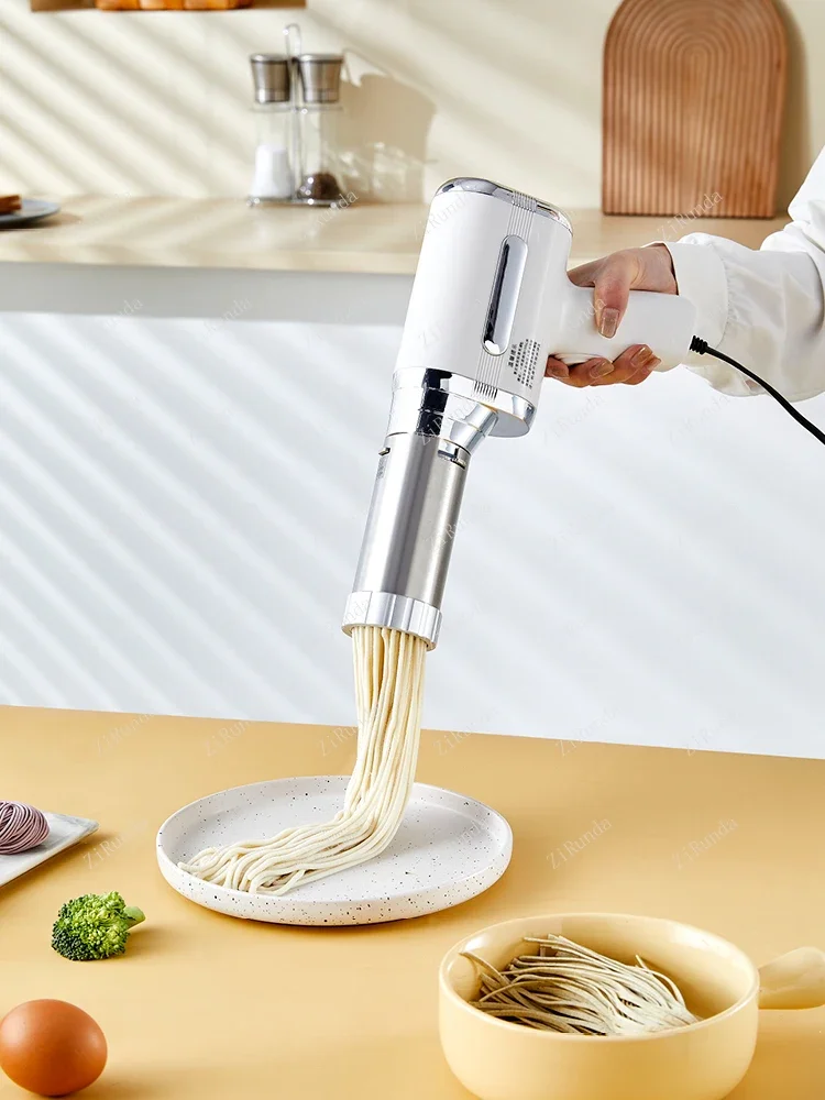 *Stainless steel handheld noodle machine household portable noodle machine gun automatic small
