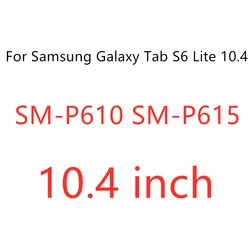 Premium Tempered Glass Screen Protector for Tablets - Enhanced Durability and Clarity (Tab S6 Lite 10.4inch)