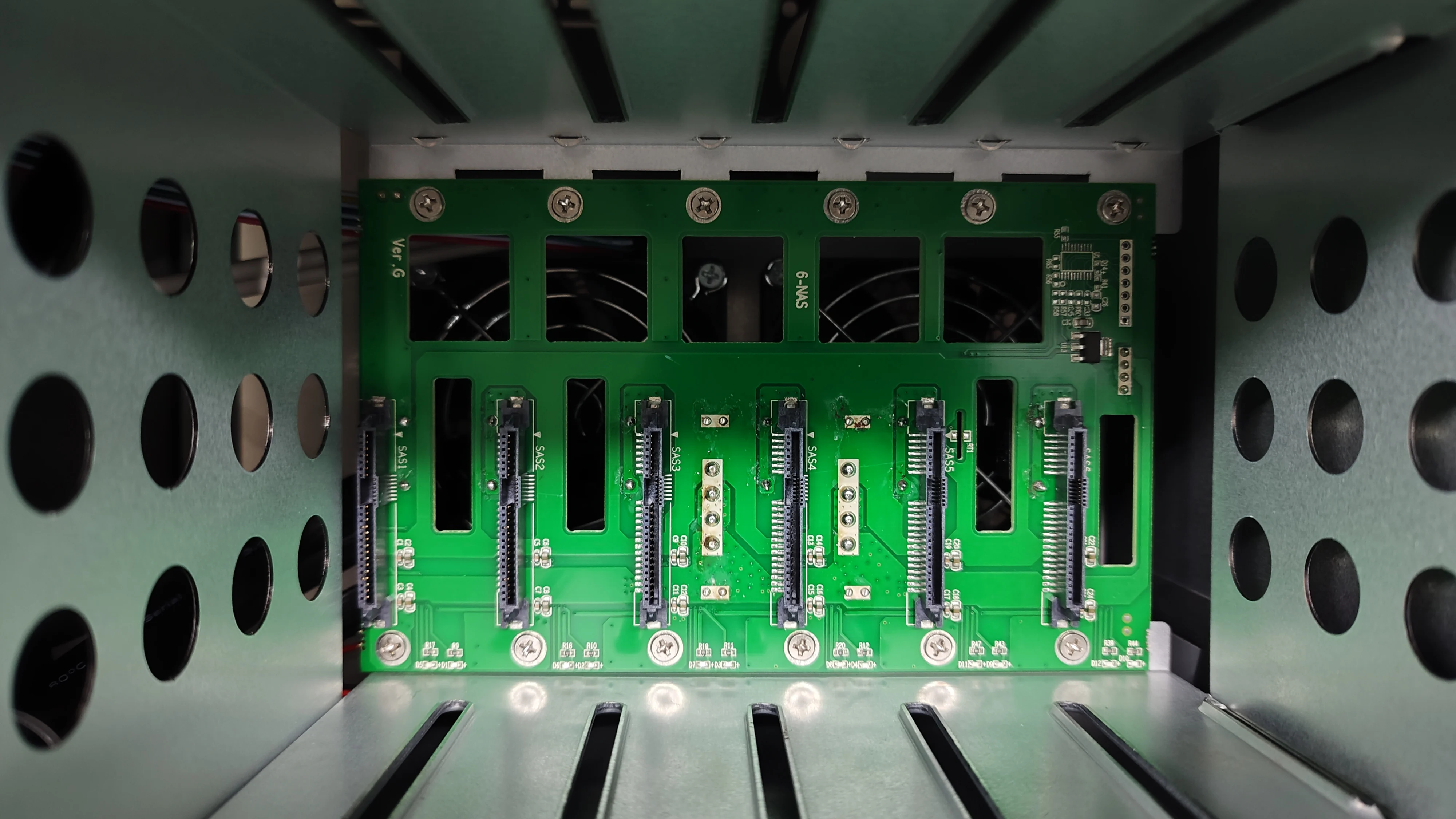 Sata Backplane para o Nosso Case Nas Bays Hdd 6gb