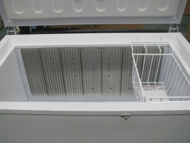 household single door deep gas freezer for africa market