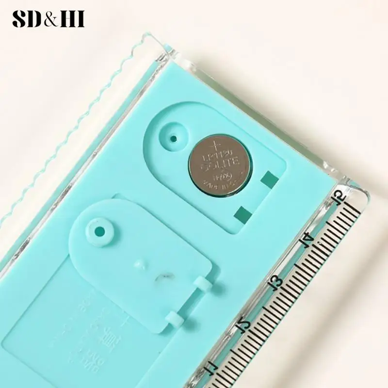 1pc Cute Cartoon Multifunctional Ruler Calculator Set Mathematical Calculation Math Measuring Ruler Students Office Stationery images - 6