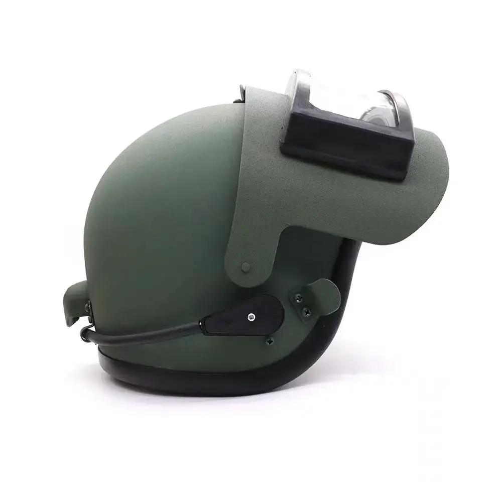Verbesserte Version russischer Altyn Helm K6-3/K-63/k63 taktischer Level III Arkin Helm mit Voll gesichts maske Anti-Riot-Linse – Detail 14