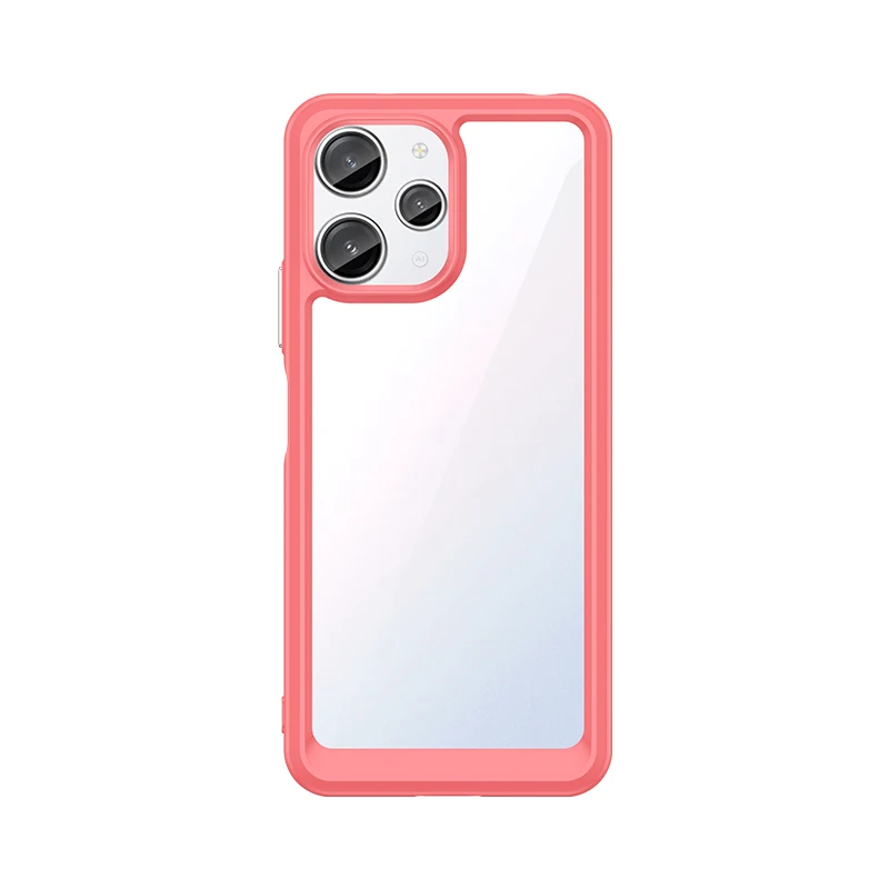 Xiaomi Poco M6 Pro 4G Funda Gel Tpu Silicona transparente dibujo  Hojas