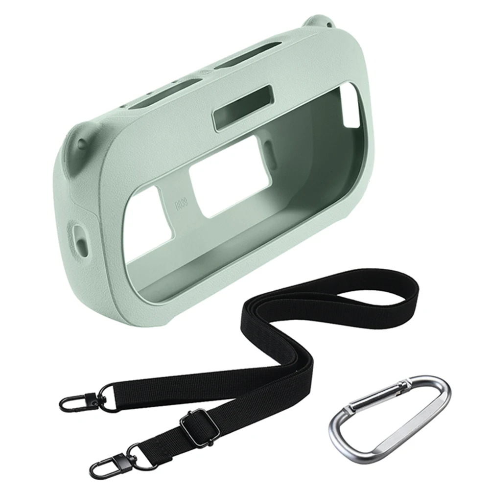 Silicone Protective Cover Protective Skin Sleeve for Bose SoundLink Flex 1st Gen 2nd Gen with Shoulder Strap Carrying Case