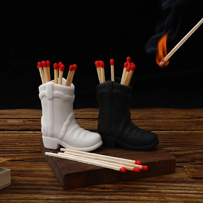 

1 шт., керамическая подставка для ботинок в ковбойском стиле