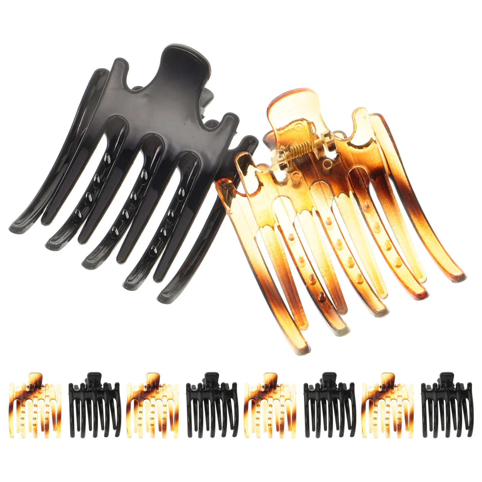 

10Pcs Hair Claw Clamps Hair Claw Clips Women Hair Clips Fashion Headdresses