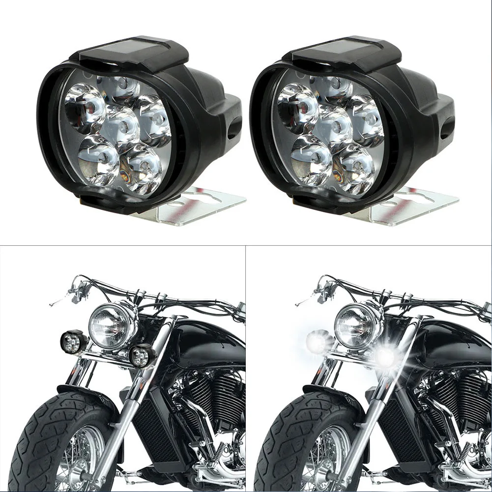

Brand new Work light Auto Car Fog Headlight Lamp Lights Motorcycle Spot Work 6 LED 6000K 63*52mm 8W Waterproof