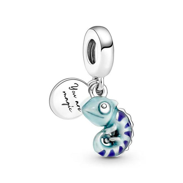 Summer Series Blue Ocean Octopus Turtle Safety DIY Beads Fit Original Pandora Charms Silver 925 Bracelet Bead Jewelry Making