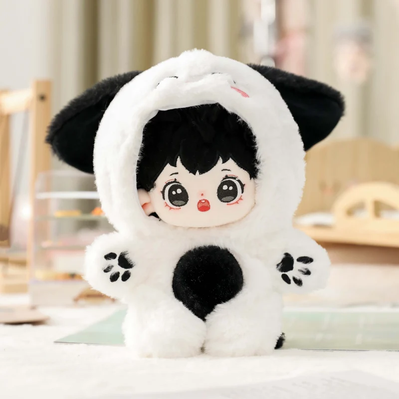 thumbnail image 1 of Ropa de muñeca Idol para muñeco de peluche, accesorios para muñecas de bebé, traje para muñecas Kpop Exo de Corea, ropa de figura de súper estrella, 20cm, 1 of 5