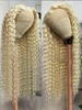 250 Density 613 Blonde Curly Wigs 13x4 13x6 Hd Lace Front Human Hair Wig 30 40 Inch Deep Wave Frontal Wigs Human Hair For Woman 1