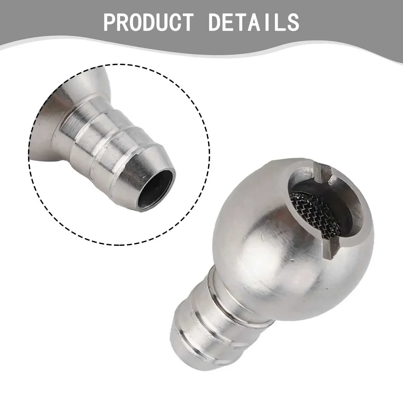 Filter Accessories PA Foam Pot Filter Gravity Ball Pot Mesh PA Foam Stainless Steel Effective Filtration