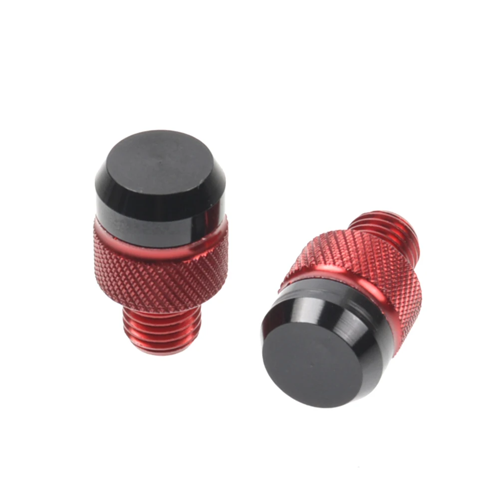 Motorcycle Mirror Motorcycle Mirrors Motorcycle Mirror Plugs For Kawasaki Z900 Z750 Z650 Z800 Z1000 Z400 Z1000SX Z900RS Z250 Z300 Motorcycle Mirrors Hole Plug Screws Caps Mirror Hole Cover