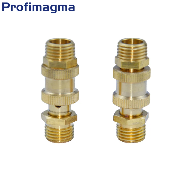 Push-pull valves 1/4 Male thread Small switches Air compressor accessories Double outer filament