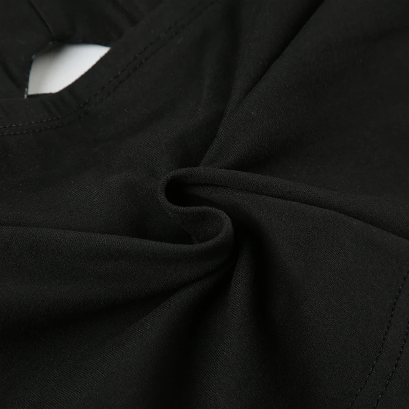 Camisola con cordones en la parte delantera para mujer, estilo gótico, sin mangas, ajustada, estilo punk, sexy, para discoteca