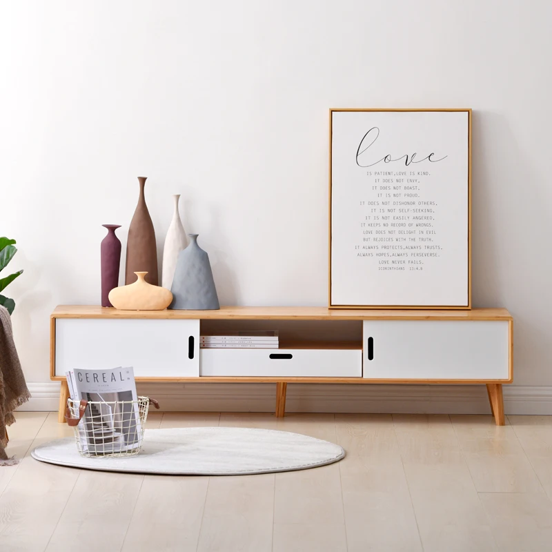 

Living Room Bedroom Tv Stand Monitor Consoles Luxury Entertainment Shelves Plant Tv Cabinet Display Moveis Para Casa Furniture