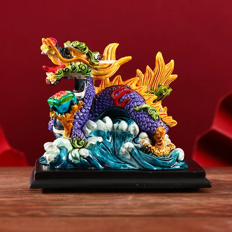 Chinese Style Characteristics Forbidden City Cultural and Creative Dragon Lion Souvenir Ornament Creative Jewelry Gift