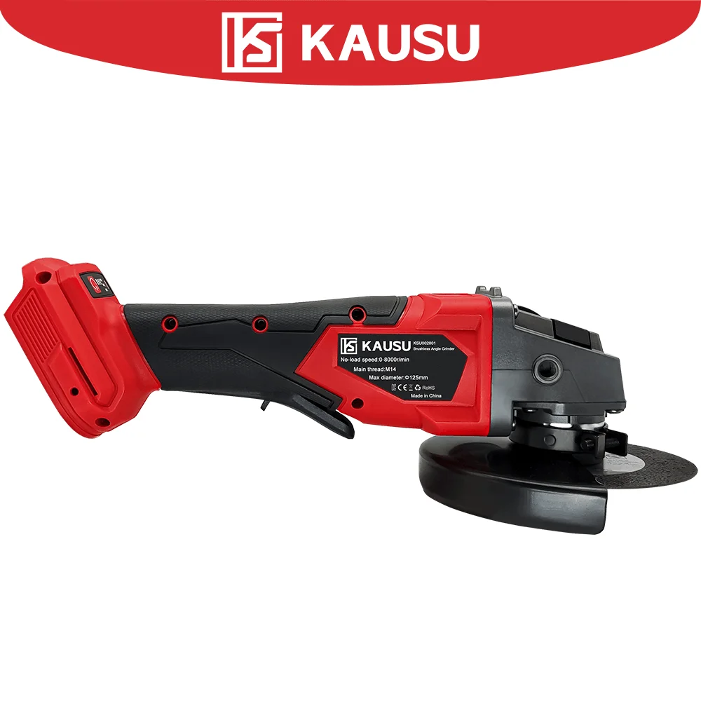 125MM M14 Brushless Electric Angle Grinder Variable Speed Cutting Machine Grinding Power Tool For Makita 18V Battery(No Battery) 4