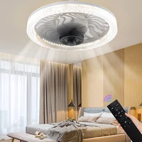Socket Fan Light Socket Fan Ceiling Fan With Light Remote E27 Base 4 Speed Wind Adjustment Dimmable Light for Bedroom Kitchen 1