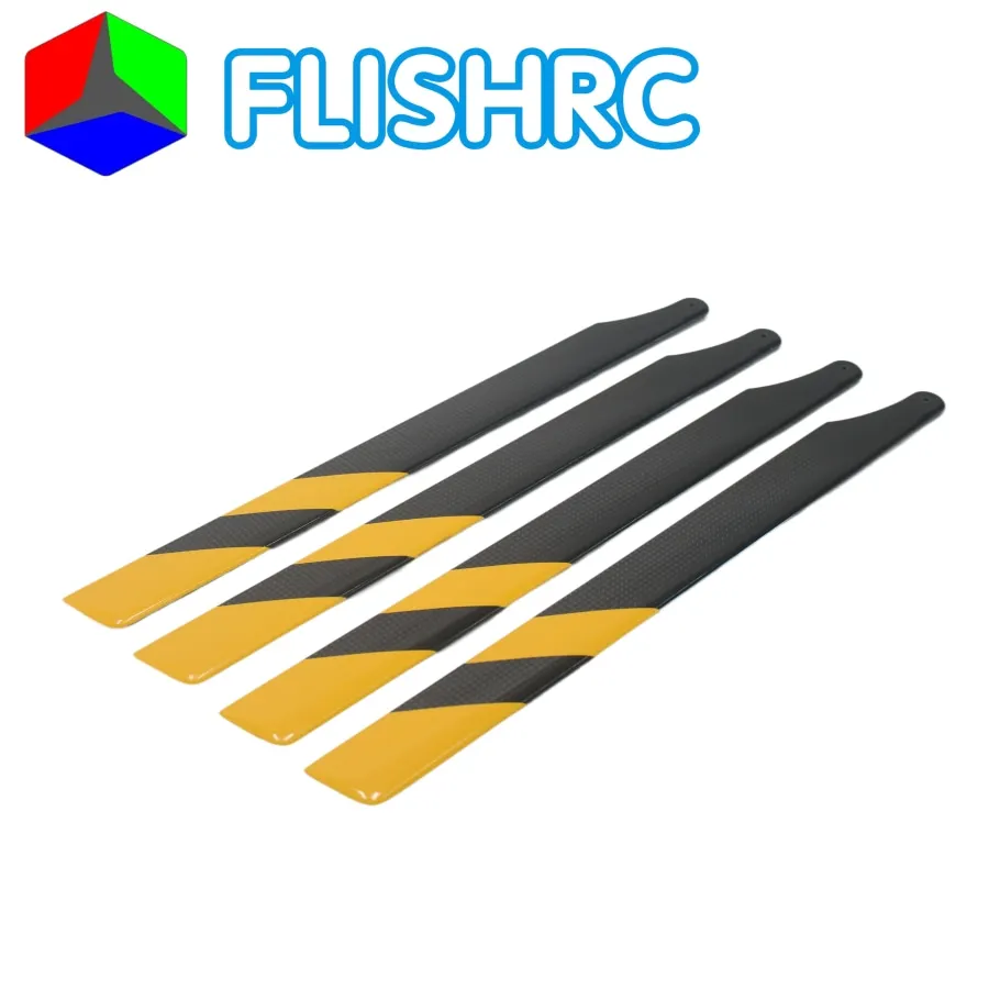 Hlavné listy z uhlíkových vlákien FLISHRC pre RC vrtuľník 325/360/430mm