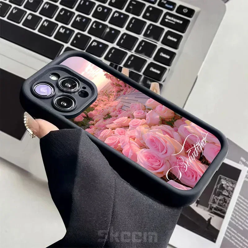 NITITOP Cover per iPhone 14 Plus Carina Trasparente Disegni Fiocco e Nastro Estetico per Ragazze Femminile Morbida Sottile TPU Antiurto con Protezione