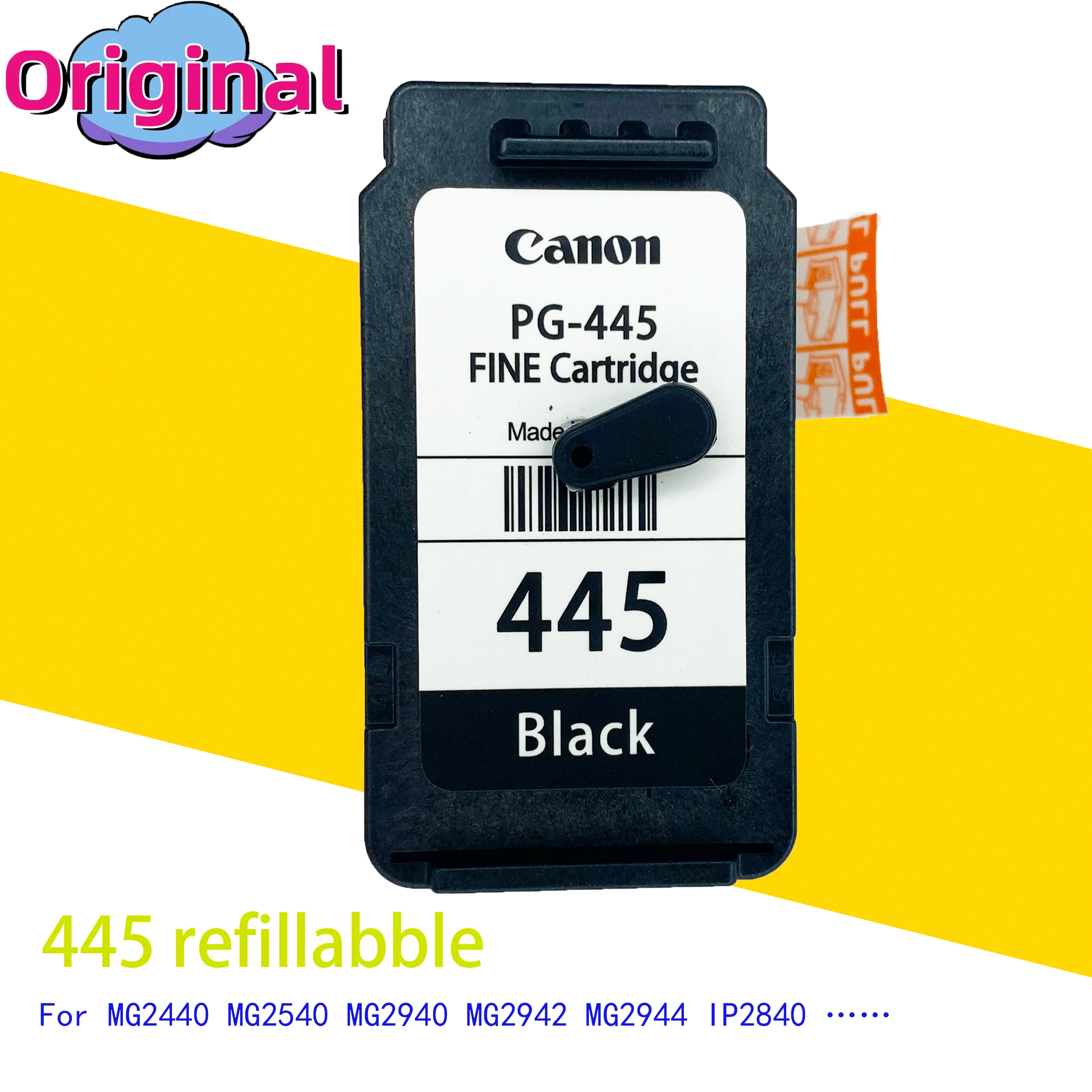 Original Ink Cartridge  PG 445 CL446 Compatible for Canon PIXMA MX494 MG2440 MG2940 MG2540 MG2540S IP2840