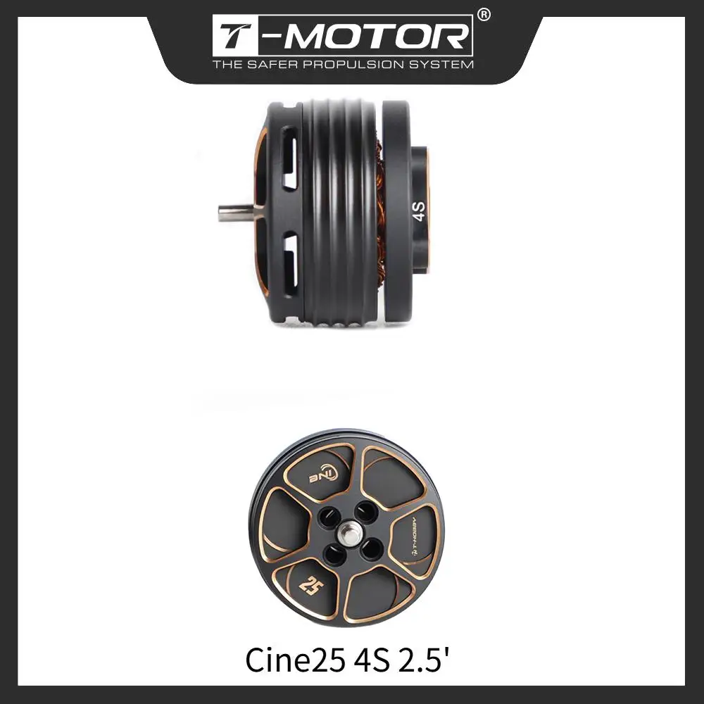 T-MOTOR T-HOBBY Moteur Cine25 4S 2.5" pour Drone FPV Cinewhoop