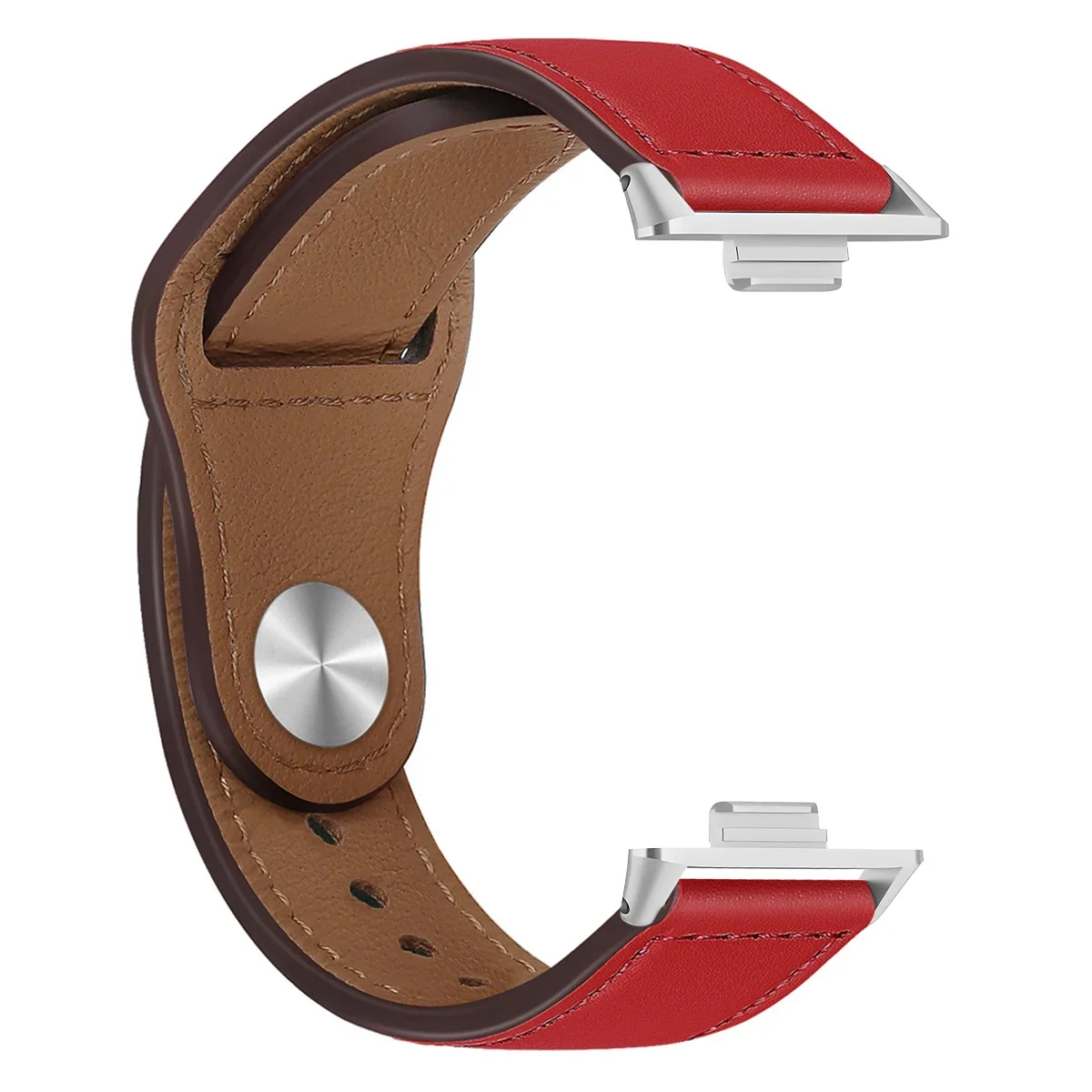 Premium Leather Band Wrist Strap for Smart Watches - Stylish Accessory Compatible with Multiple Models